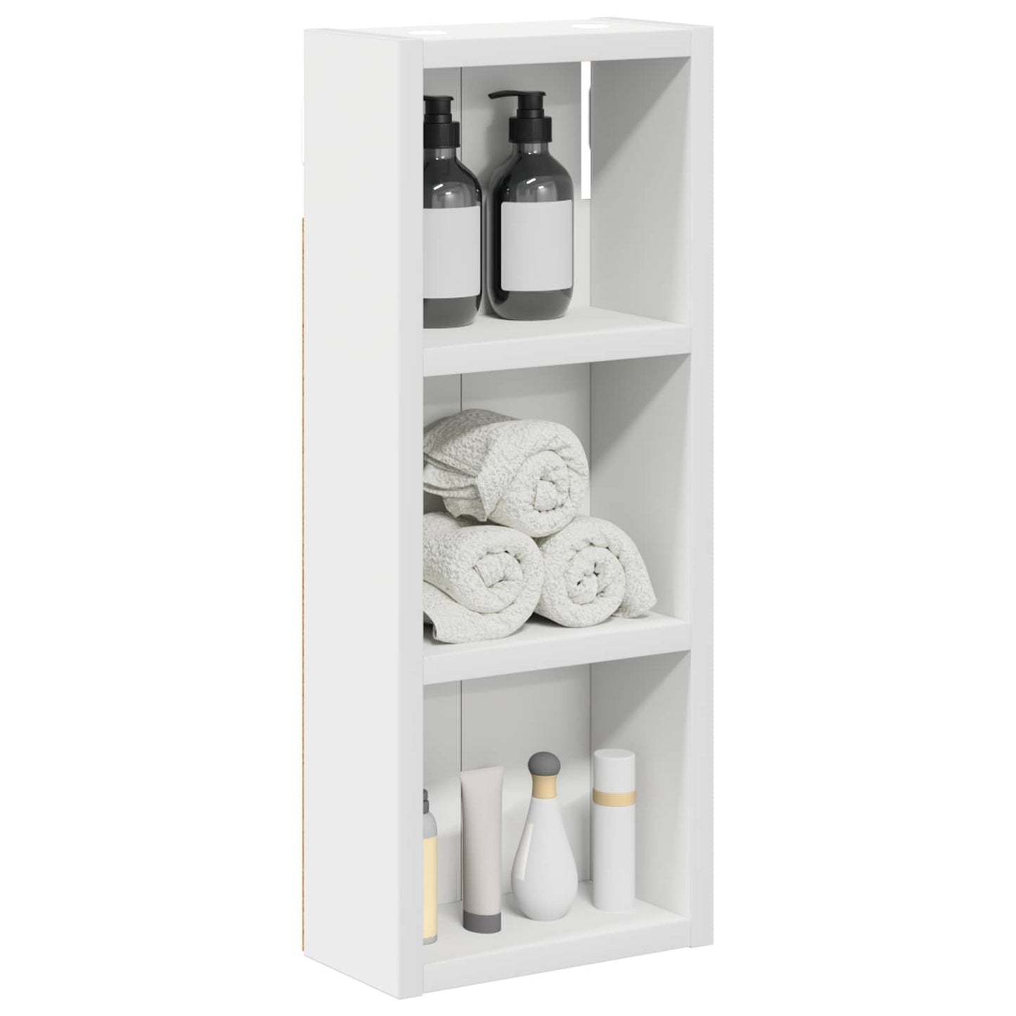Armadio da bagno a muro con lo scaffale Bianco 20 x 10 x 50 cm | homemem39