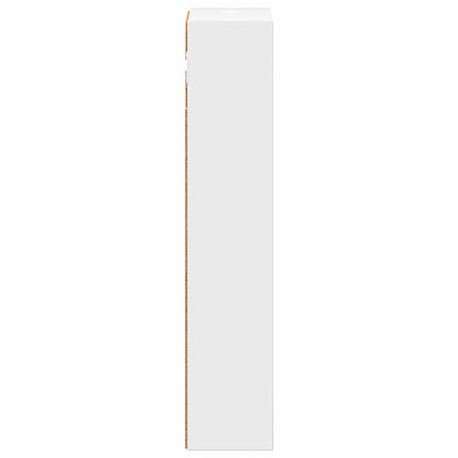 Armadio da bagno a muro con lo scaffale Bianco 20 x 10 x 50 cm | homemem39