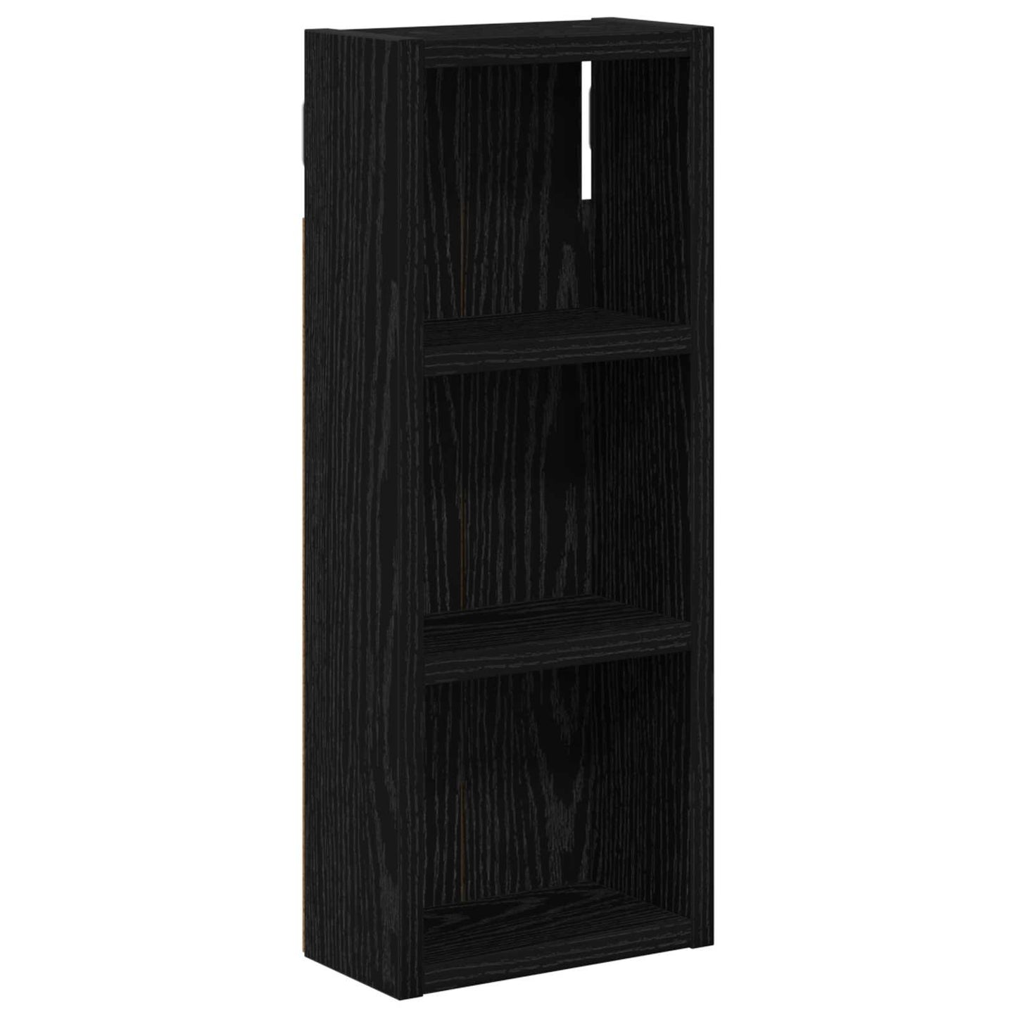 Armadio da bagno a muro Rovere Nero 20 x 10 x 50 cm | homemem39