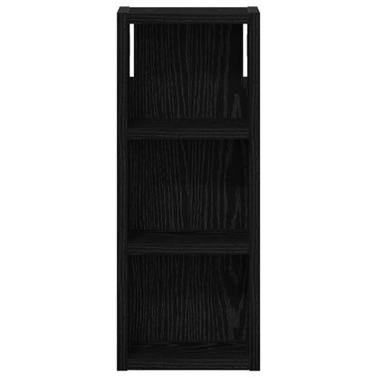 Armadio da bagno a muro Rovere Nero 20 x 10 x 50 cm | homemem39