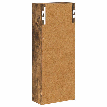 Armadio da bagno a muro Quercia Affumicata 20 x 10 x 50 cm | homemem39
