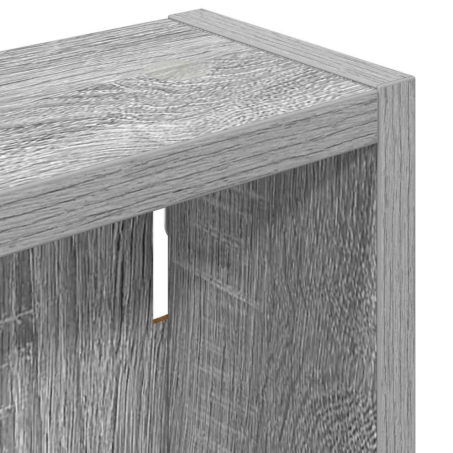 Armadio da bagno a muro Sonoma grigia 20 x 10 x 50 cm | homemem39