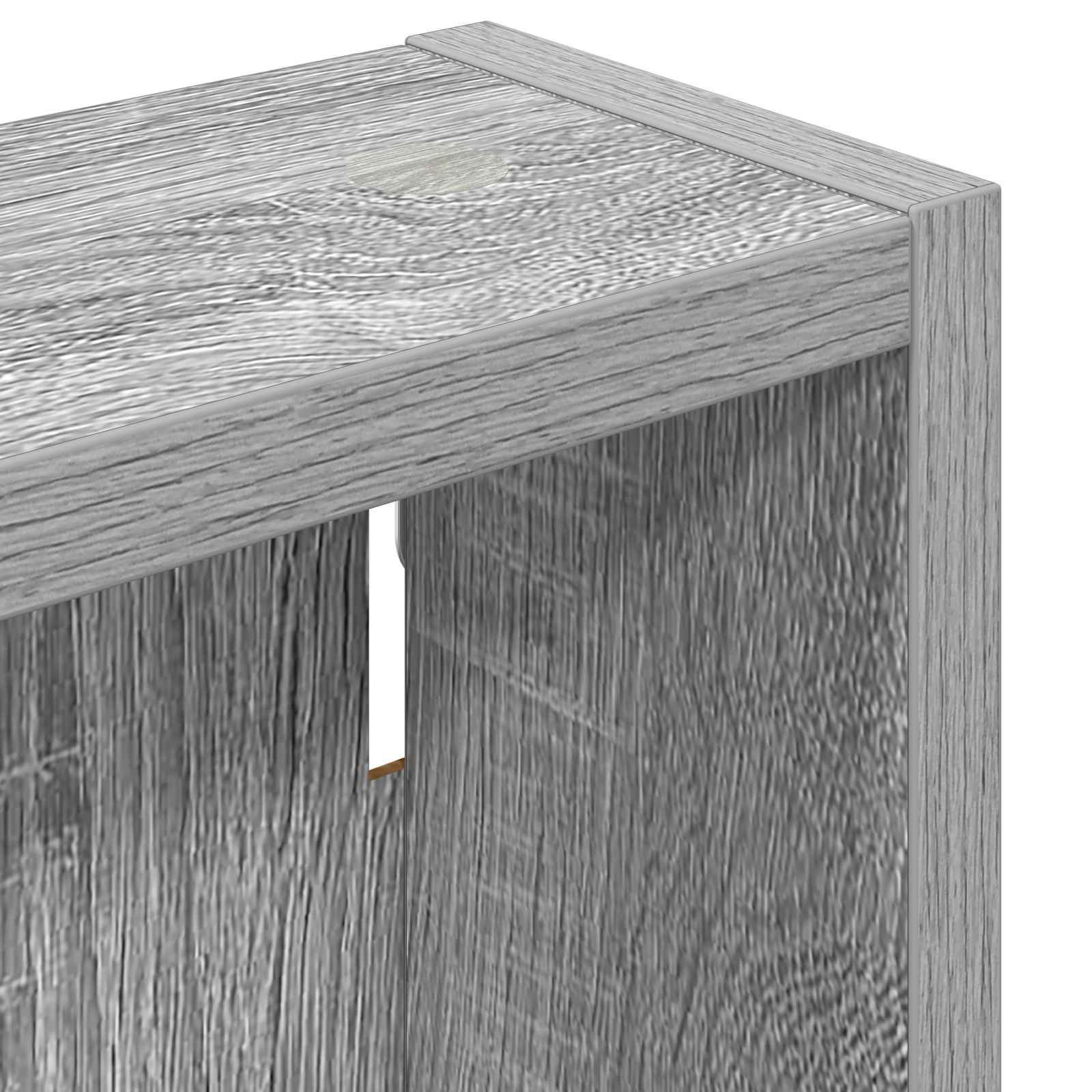 Armadio da bagno a muro Sonoma grigia 20 x 10 x 50 cm | homemem39
