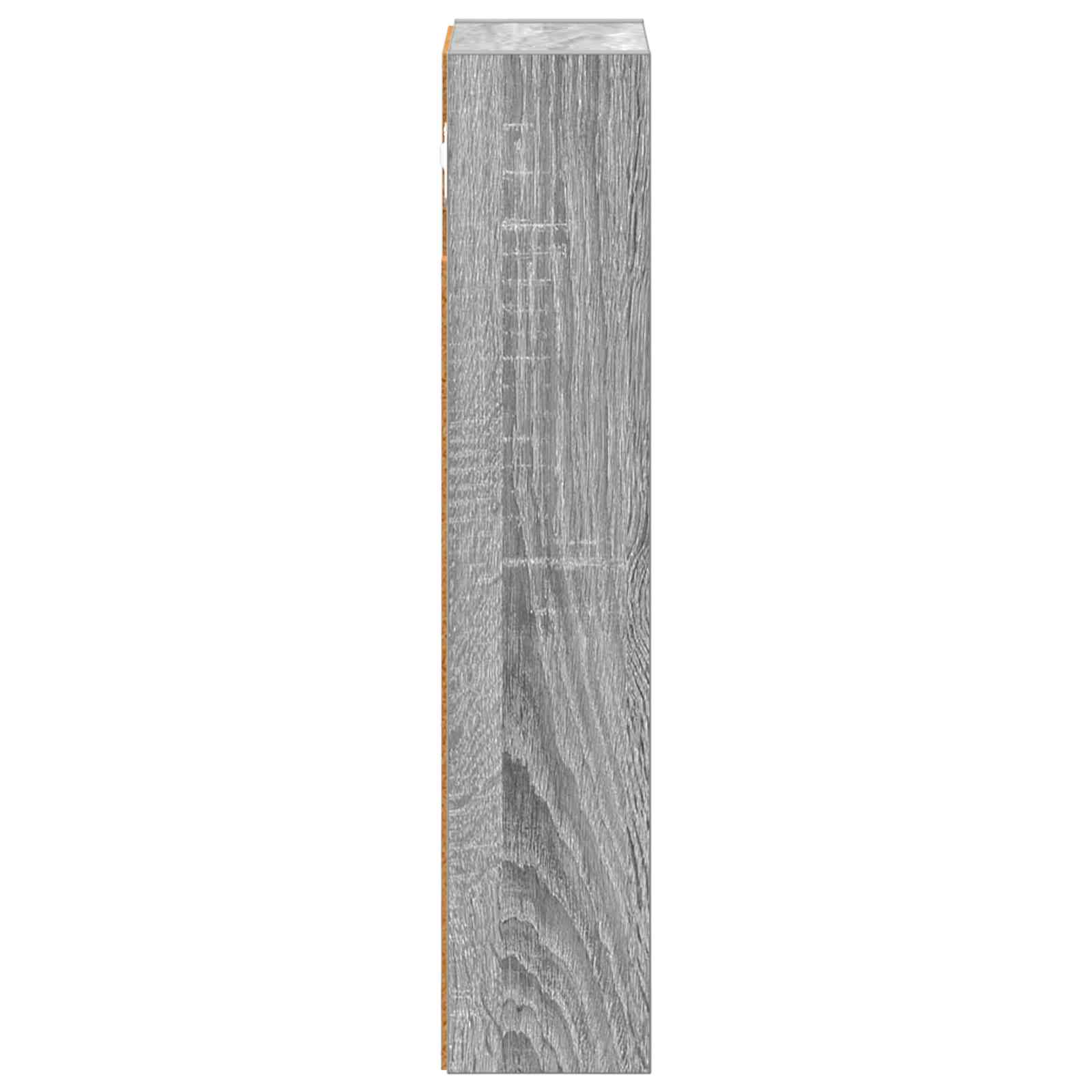 Armadio da bagno a muro Sonoma grigia 20 x 10 x 50 cm | homemem39