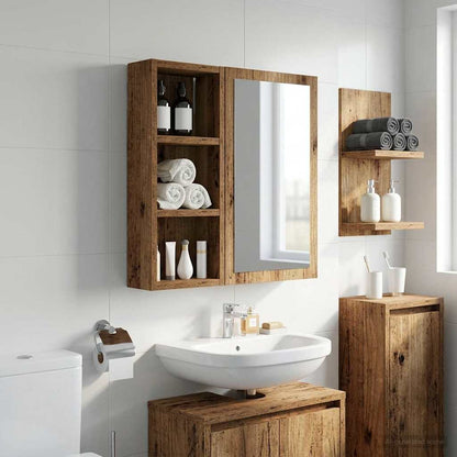 Armadio da bagno a muro Legno vecchio 20 x 10 x 50 cm | homemem39