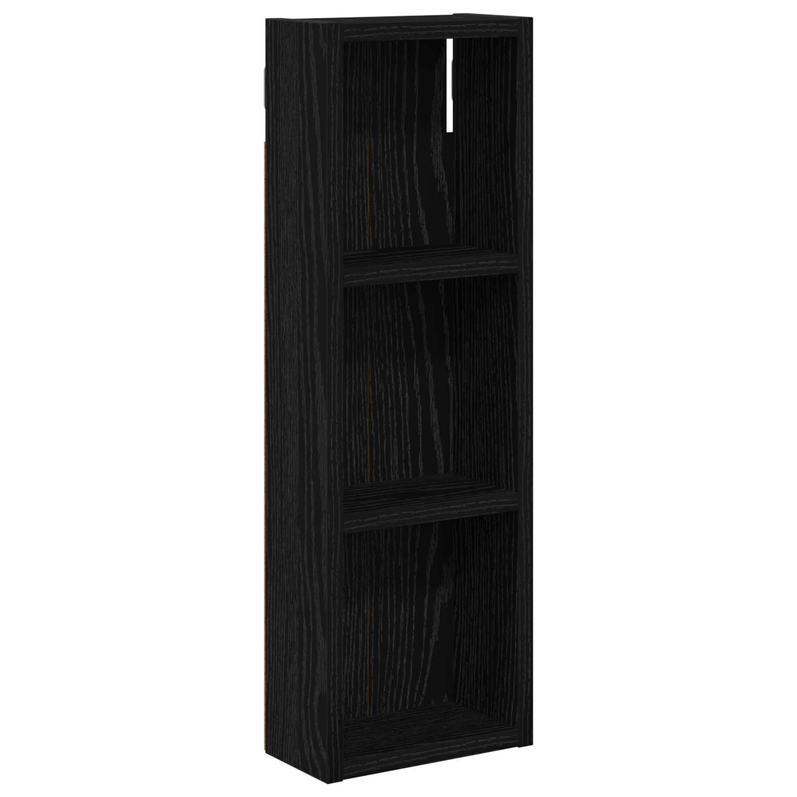 Armadio da bagno a muro Rovere Nero 20 x 10 x 60,5 cm | homemem39