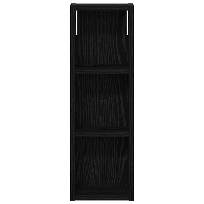 Armadio da bagno a muro Rovere Nero 20 x 10 x 60,5 cm | homemem39