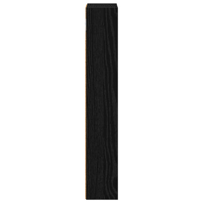 Armadio da bagno a muro Rovere Nero 20 x 10 x 60,5 cm | homemem39