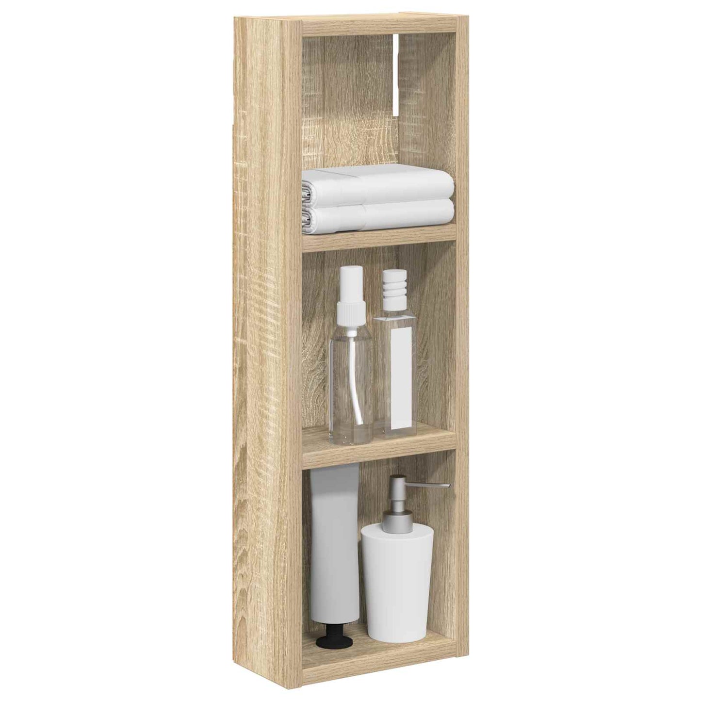 Armadio da bagno a muro Rovere Sonoma 20 x 10 x 60,5 cm | homemem39