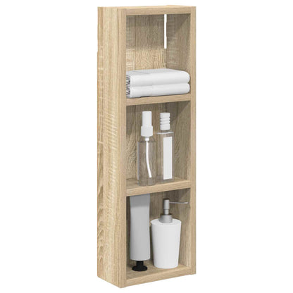 Armadio da bagno a muro Rovere Sonoma 20 x 10 x 60,5 cm | homemem39