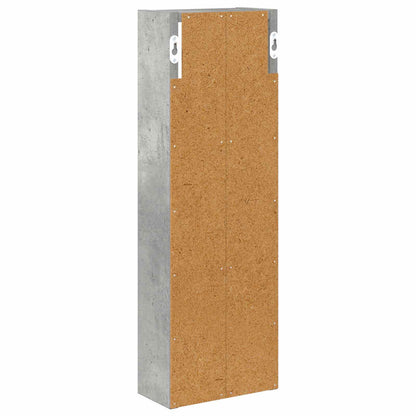 Armadio da bagno a muro Grigio Cemento 20 x 10 x 60,5 cm | homemem39