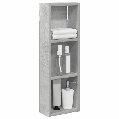 Armadio da bagno a muro Grigio Cemento 20 x 10 x 60,5 cm | homemem39