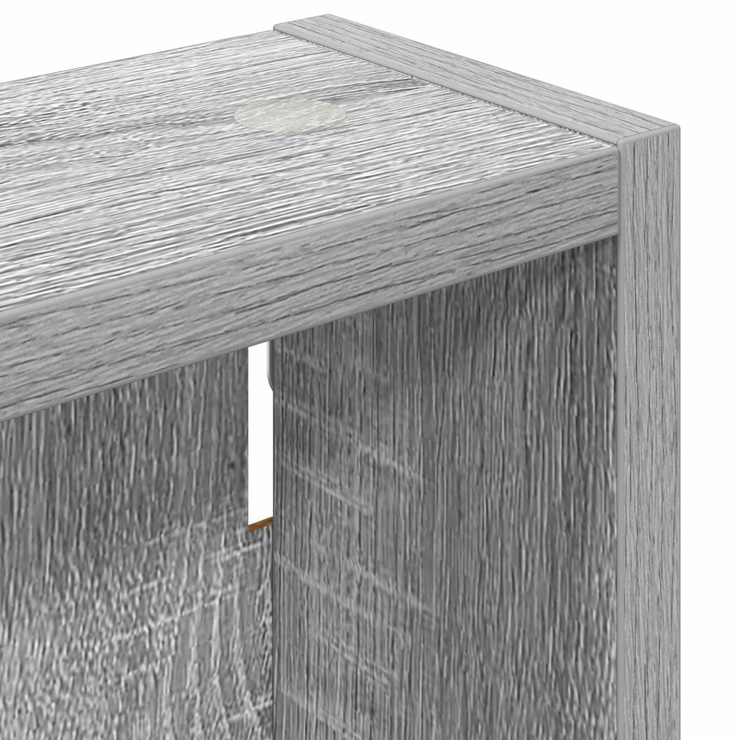 Armadio da bagno a muro Sonoma grigia 20 x 10 x 60,5 cm | homemem39