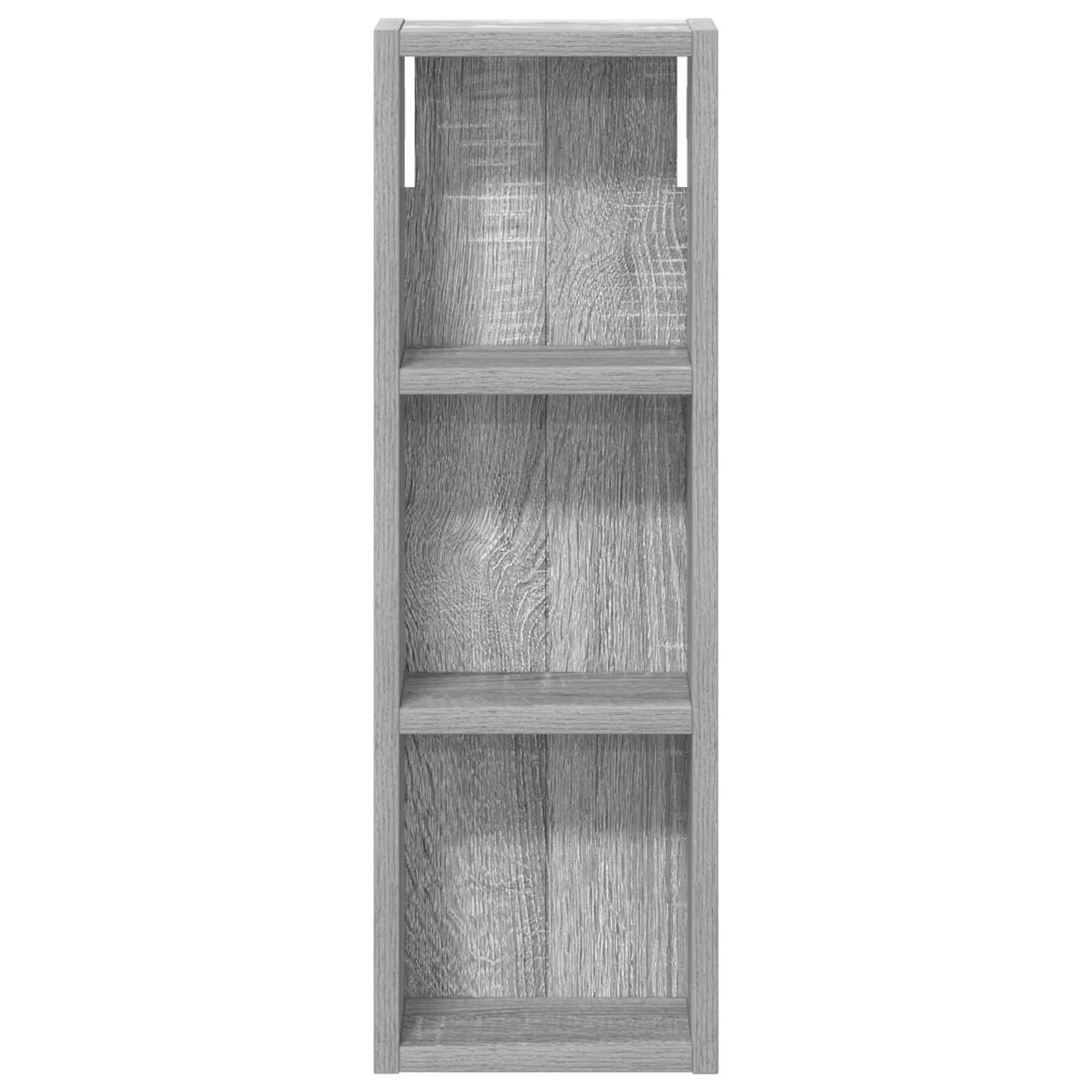 Armadio da bagno a muro Sonoma grigia 20 x 10 x 60,5 cm | homemem39