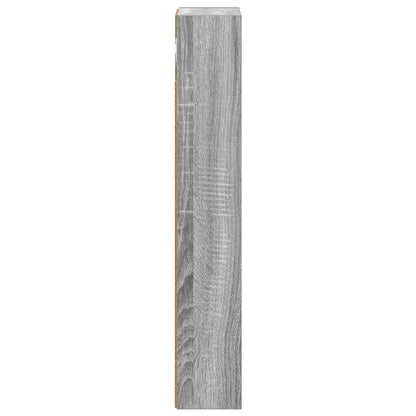 Armadio da bagno a muro Sonoma grigia 20 x 10 x 60,5 cm | homemem39