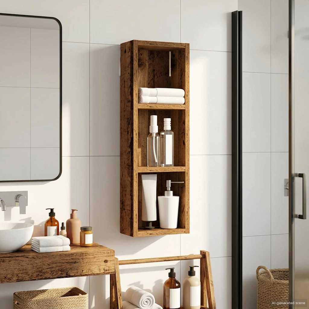 Armadio da bagno a muro Legno vecchio 20 x 10 x 60,5 cm | homemem39