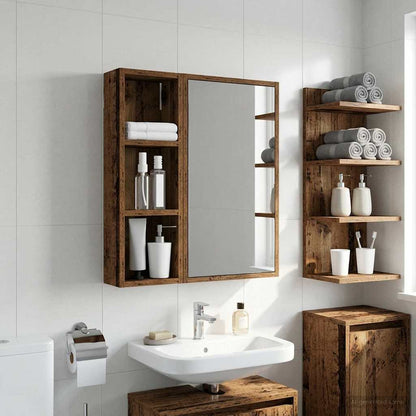 Armadio da bagno a muro Legno vecchio 20 x 10 x 60,5 cm | homemem39