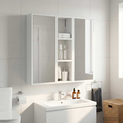 Armadio da bagno a muro Bianco 20 x 14 x 70 cm