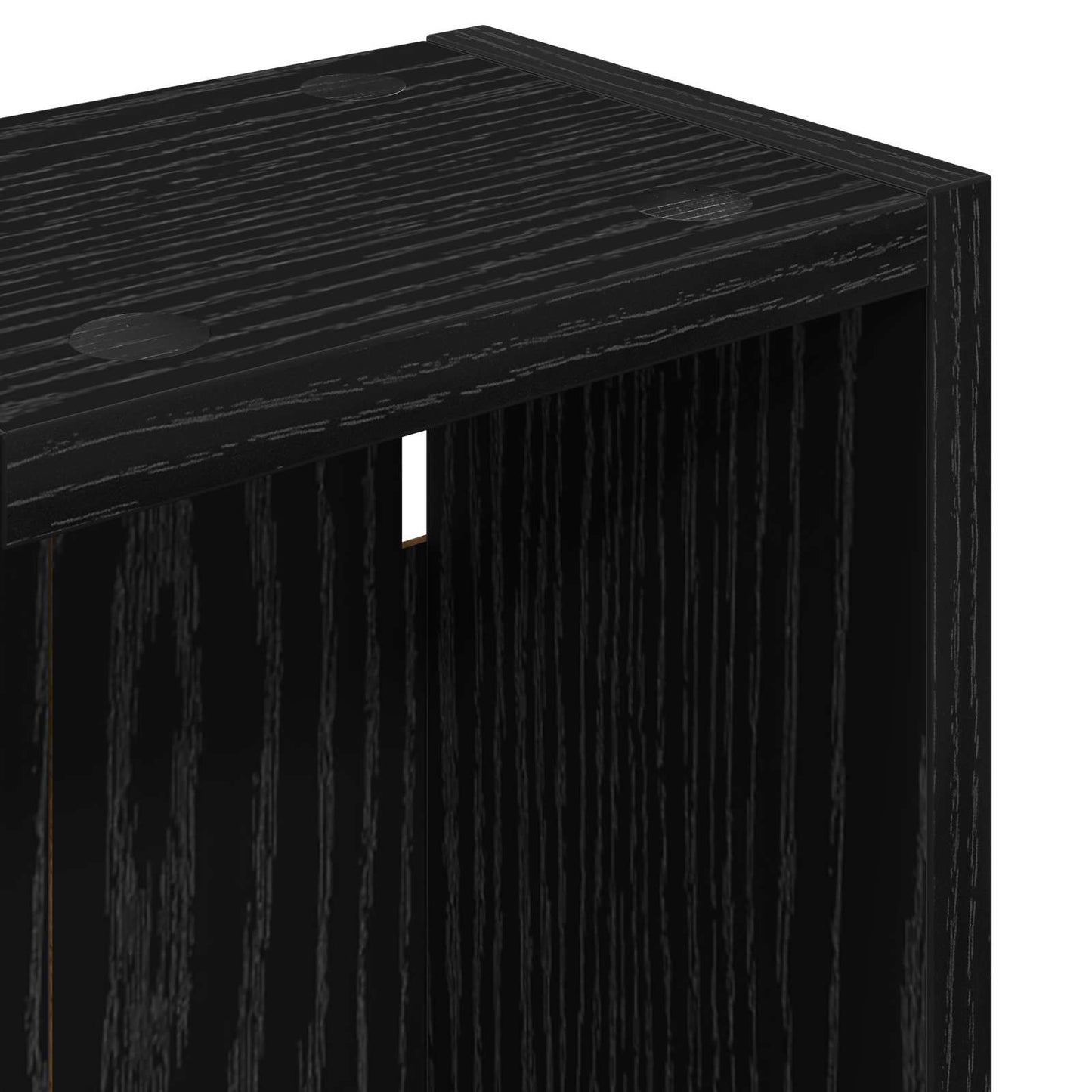 Armadio da bagno a muro Rovere Nero 20 x 14 x 70 cm | homemem39
