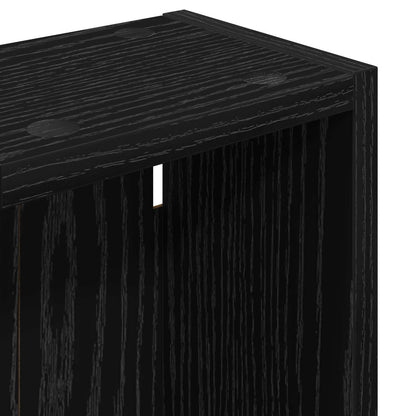 Armadio da bagno a muro Rovere Nero 20 x 14 x 70 cm | homemem39