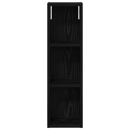 Armadio da bagno a muro Rovere Nero 20 x 14 x 70 cm | homemem39