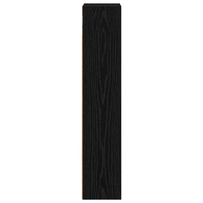 Armadio da bagno a muro Rovere Nero 20 x 14 x 70 cm | homemem39