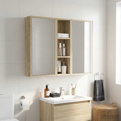 Armadio da bagno a muro Rovere Sonoma 20 x 14 x 70 cm | homemem39