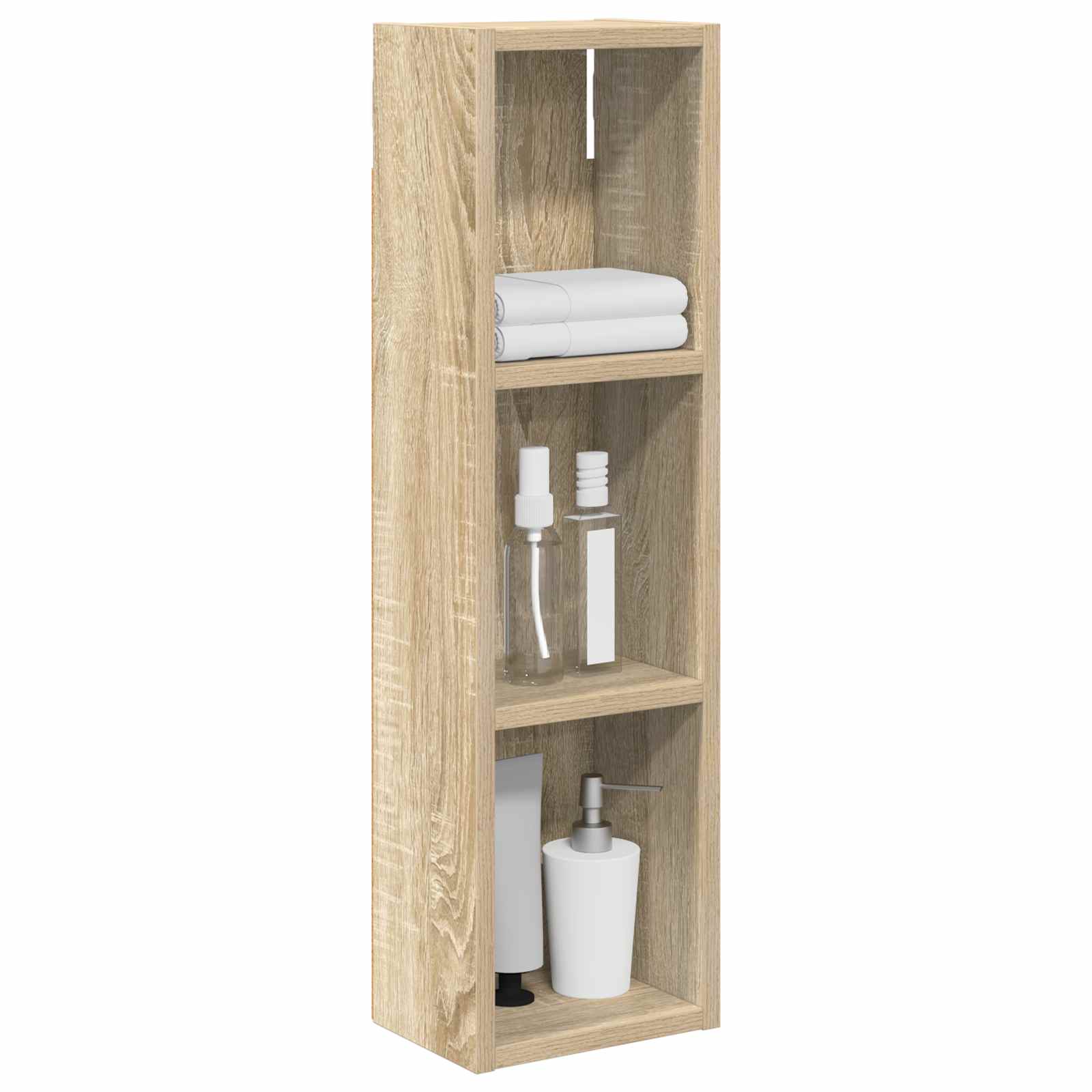 Armadio da bagno a muro Rovere Sonoma 20 x 14 x 70 cm | homemem39