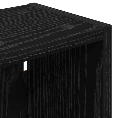 Armadio da bagno a muro Rovere Nero 20 x 16 x 62,5 cm | homemem39