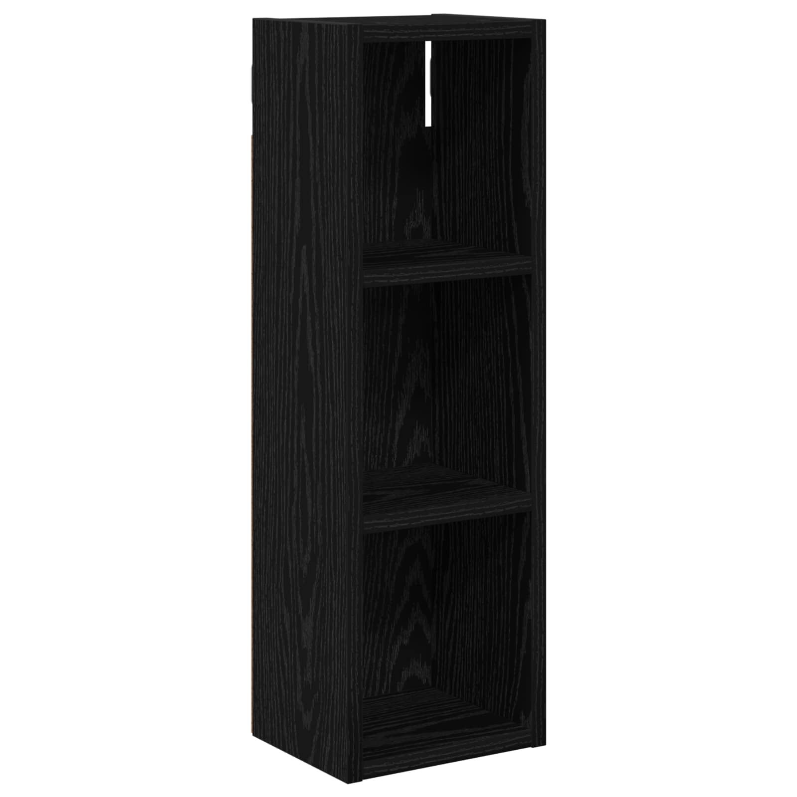 Armadio da bagno a muro Rovere Nero 20 x 16 x 62,5 cm | homemem39