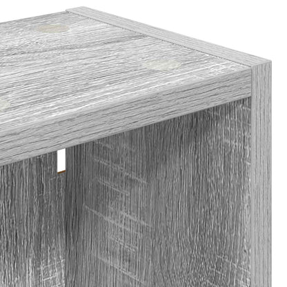 Armadio da bagno a muro Sonoma grigia 20 x 16 x 62,5 cm | homemem39