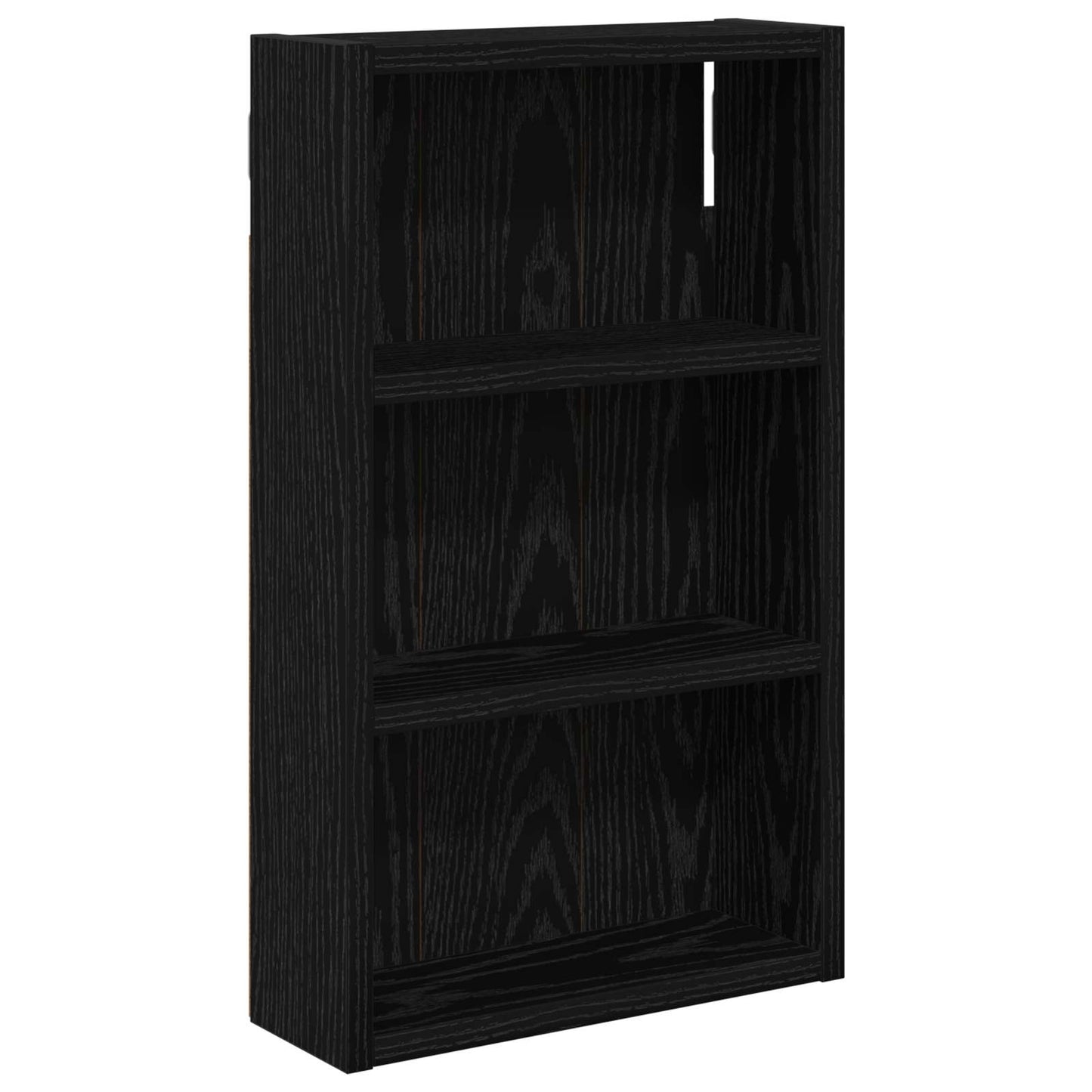 Armadio da bagno a muro Rovere Nero 30 x 10 x 50 cm | homemem39