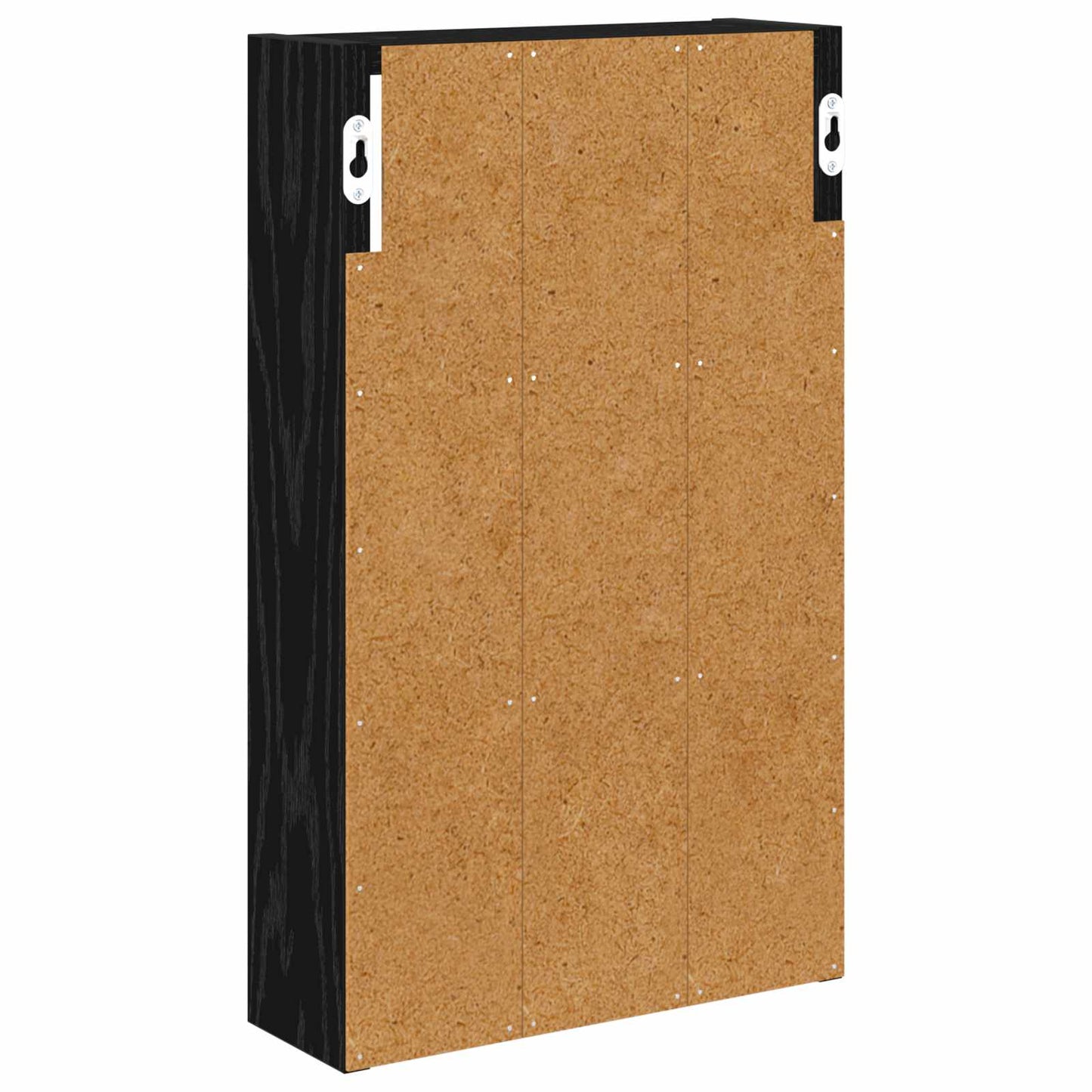Armadio da bagno a muro Rovere Nero 30 x 10 x 50 cm | homemem39