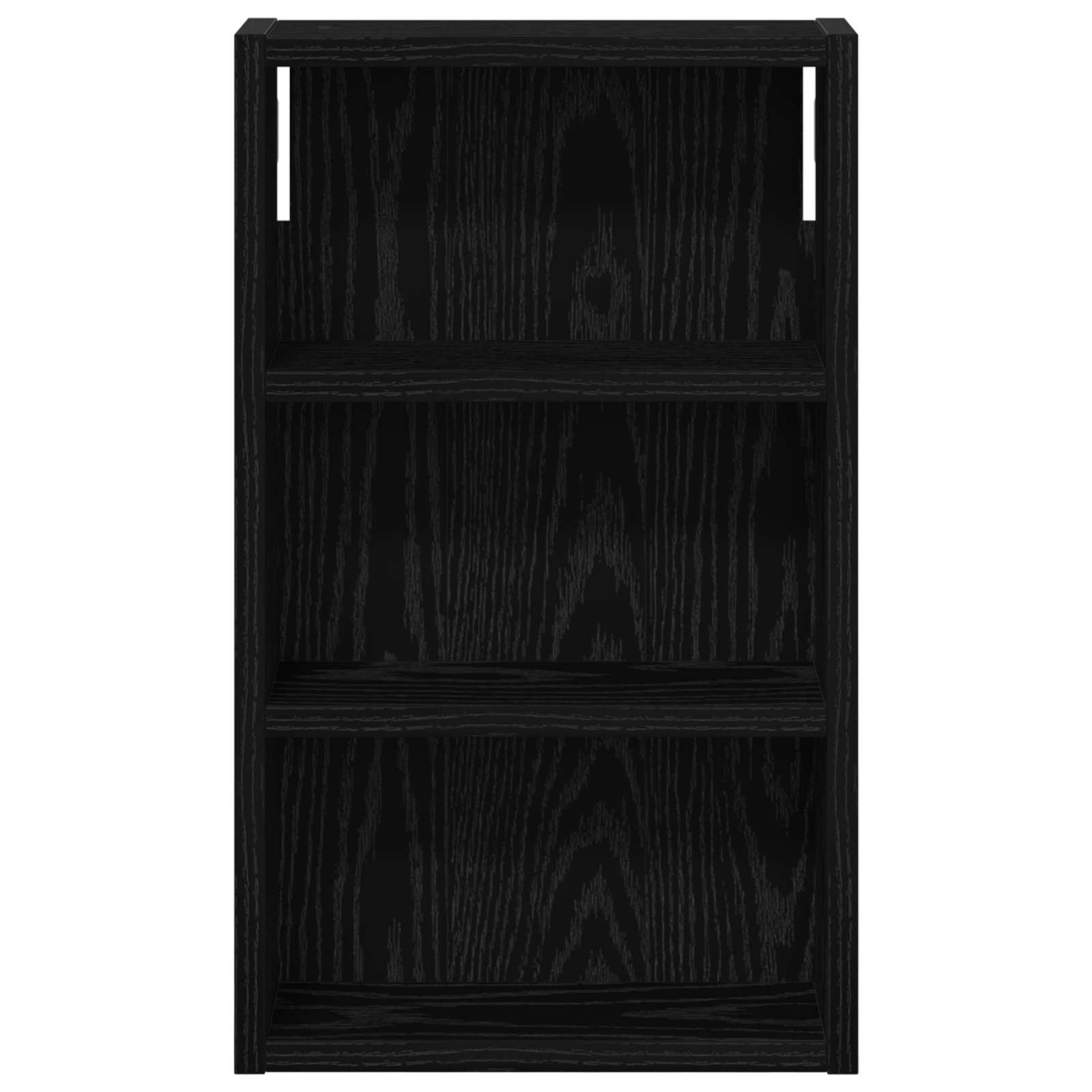 Armadio da bagno a muro Rovere Nero 30 x 10 x 50 cm | homemem39