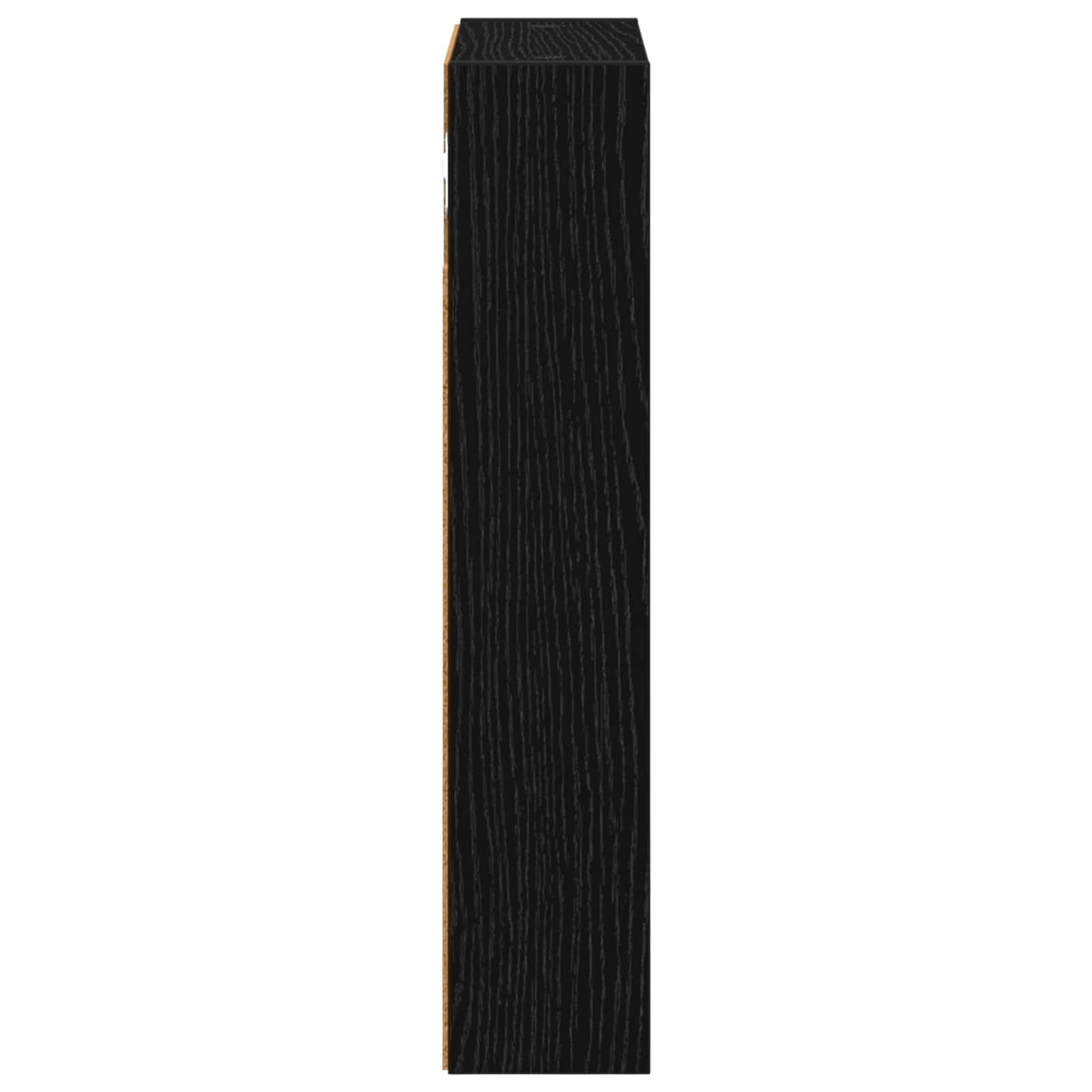 Armadio da bagno a muro Rovere Nero 30 x 10 x 50 cm | homemem39