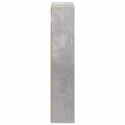 Armadio da bagno a muro Grigio Cemento 30 x 10 x 50 cm | homemem39