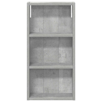 Armadio da bagno a muro Grigio Cemento 30 x 10 x 60,5 cm