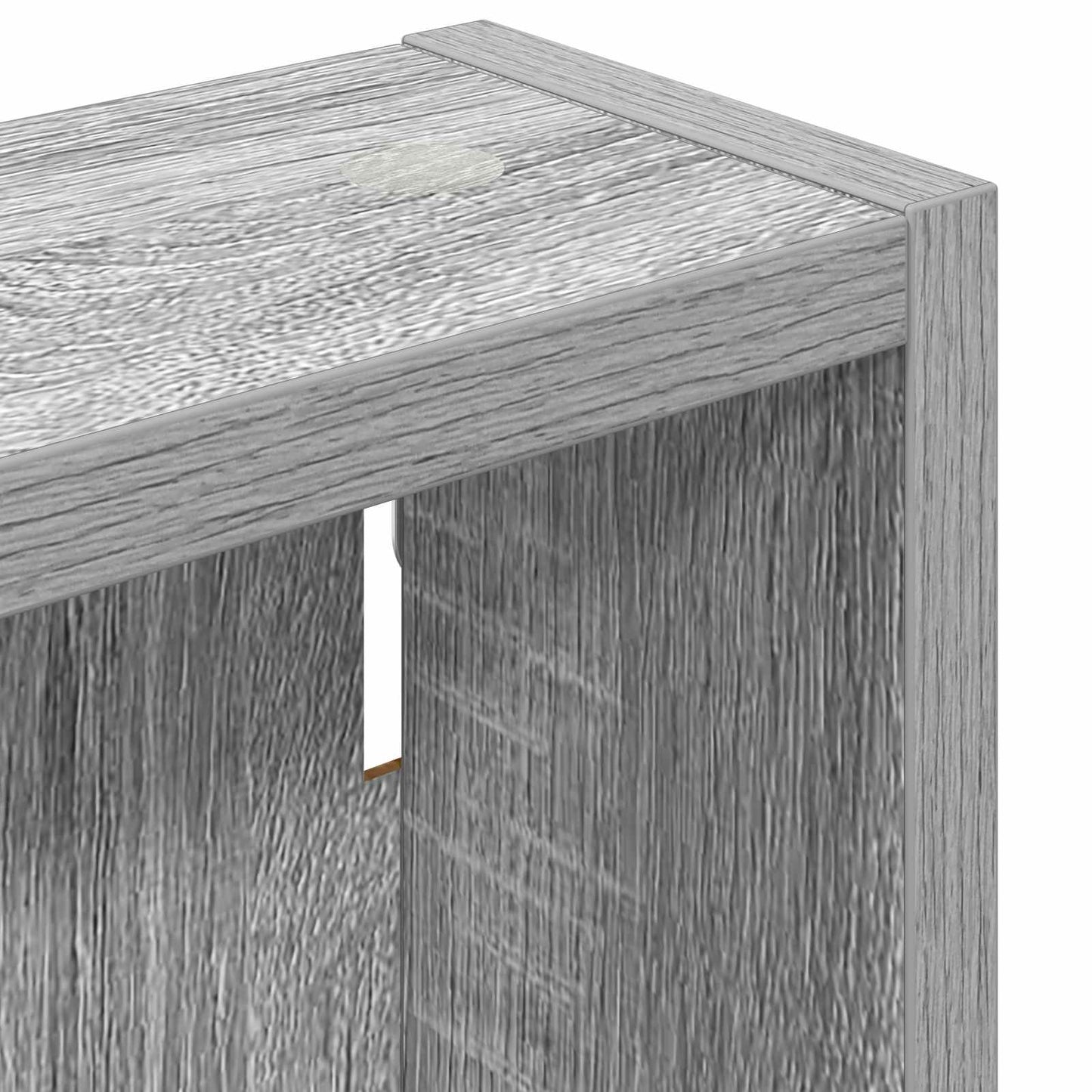 Armadio da bagno a muro Sonoma grigia 30 x 10 x 60,5 cm | homemem39