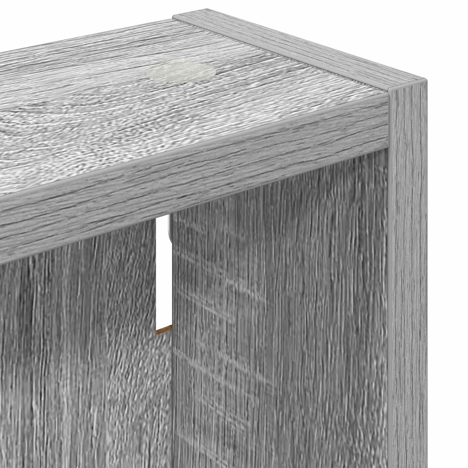Armadio da bagno a muro Sonoma grigia 30 x 10 x 60,5 cm | homemem39