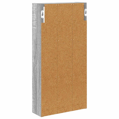 Armadio da bagno a muro Sonoma grigia 30 x 10 x 60,5 cm | homemem39
