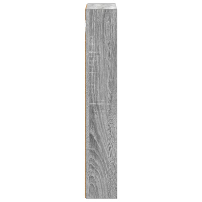 Armadio da bagno a muro Sonoma grigia 30 x 10 x 60,5 cm | homemem39