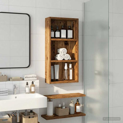 Armadio da bagno a muro Legno vecchio 30 x 10 x 60,5 cm | homemem39