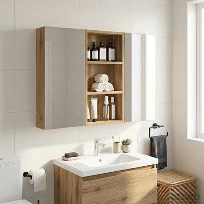 Armadio da bagno a muro Rovere Artigianale 30 x 10 x 60,5 cm