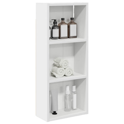 Armadio da bagno a muro con lo scaffale Bianco 30 x 14 x 70 cm | homemem39