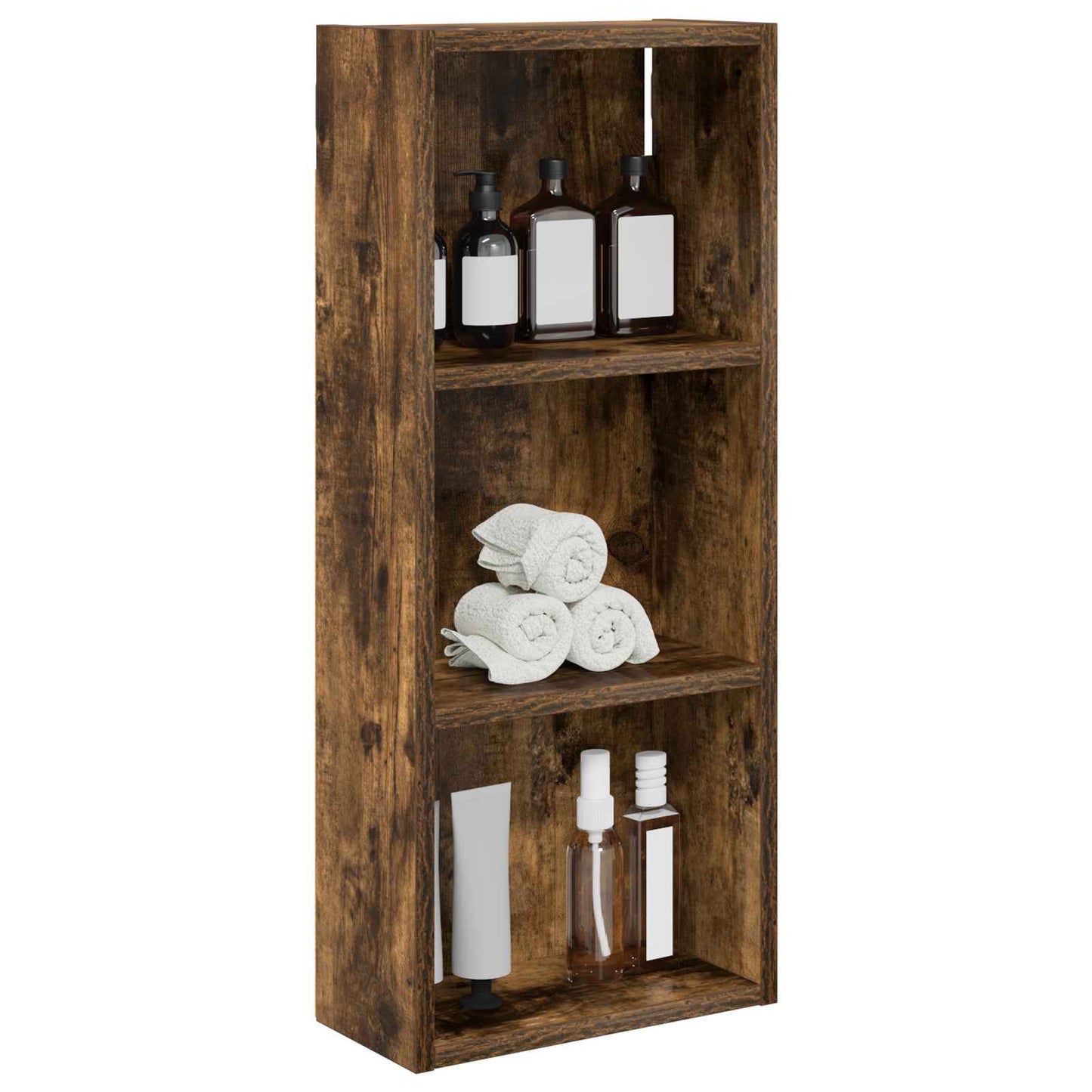 Armadio da bagno a muro Quercia Affumicata 30 x 14 x 70 cm | homemem39