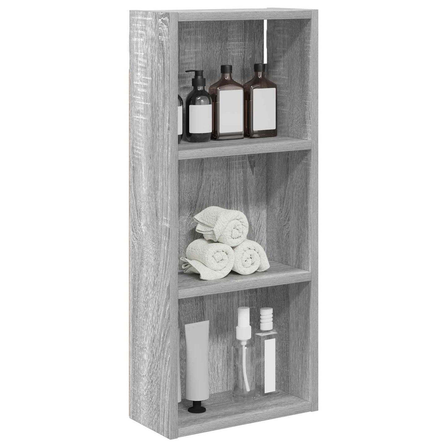 Armadio da bagno a muro Sonoma grigia 30 x 14 x 70 cm | homemem39