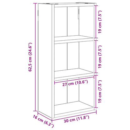 Armadio da bagno a muro Legno vecchio 30 x 16 x 62,5 cm | homemem39