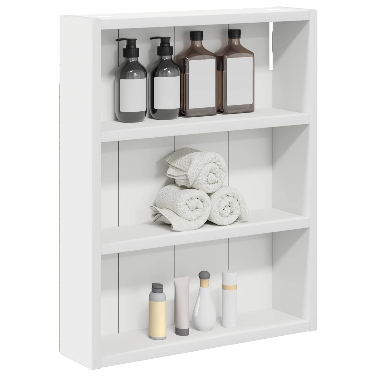Armadio da bagno a muro con lo scaffale Bianco 40 x 10 x 50 cm | homemem39