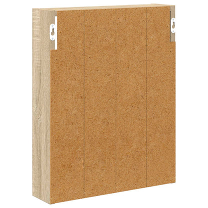Armadio da bagno a muro Rovere Sonoma 40 x 10 x 50 cm | homemem39