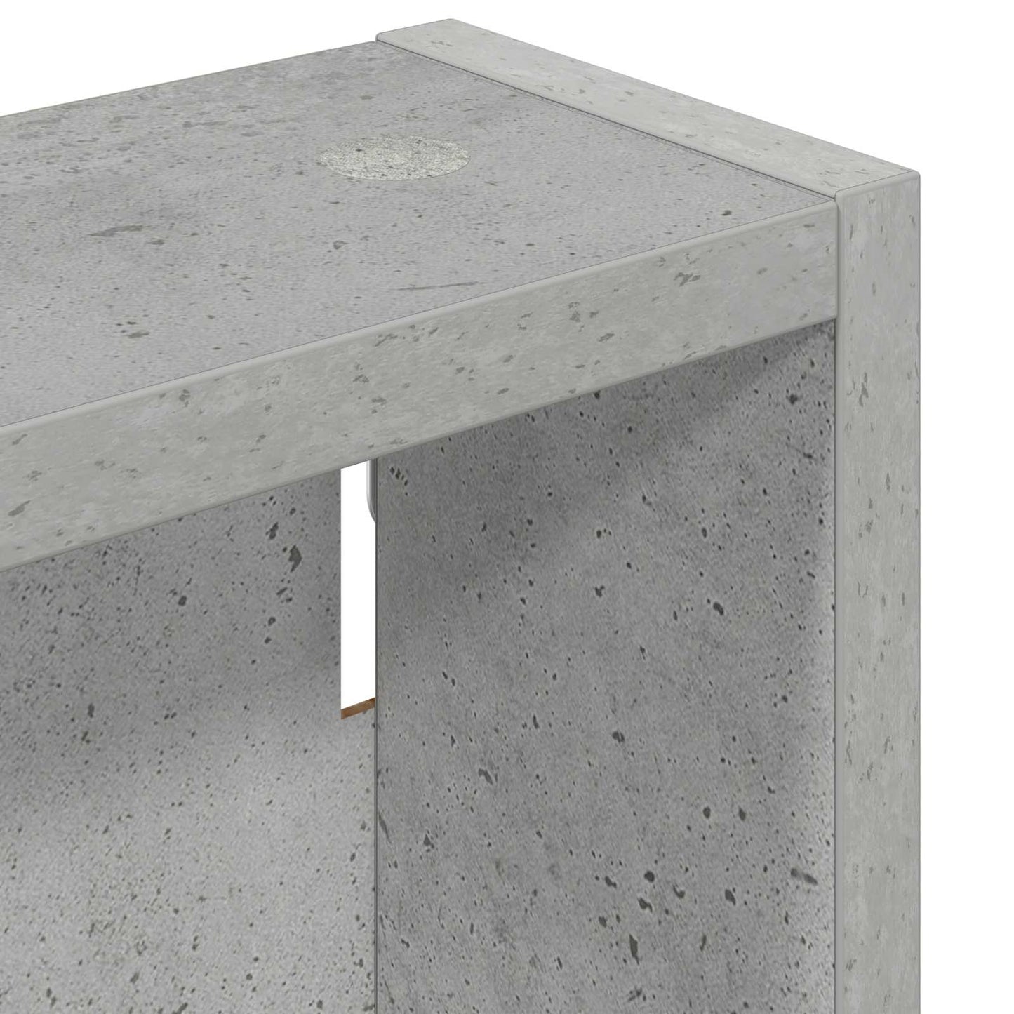 Armadio da bagno a muro Grigio Cemento 40 x 10 x 50 cm | homemem39